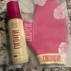 Coco and eve self tanner never opened. Shade is medium. Brand new